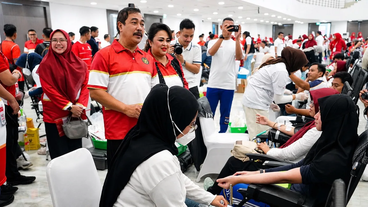 Berkolaborasi PMI, RSCM, dan RS Dharmais; Kemenimipas Gelar Donor Darah Targetkan 1.000 Kantong — Ringkasan Singkat