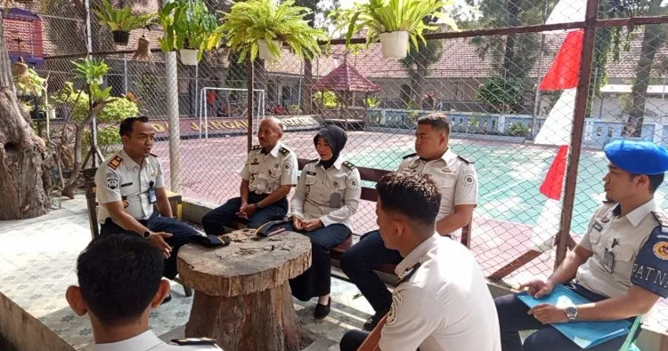 Bangun Kebersamaan, Karutan Rembang Gelar Coffee Morning Bersama Jajaran
